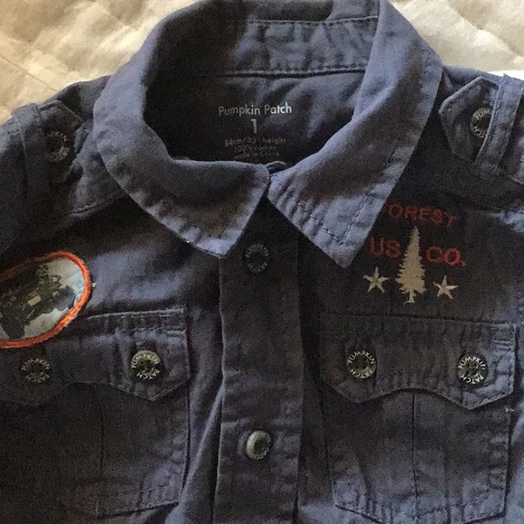 Used used used kids L/S shirt - Picture 7 of 14